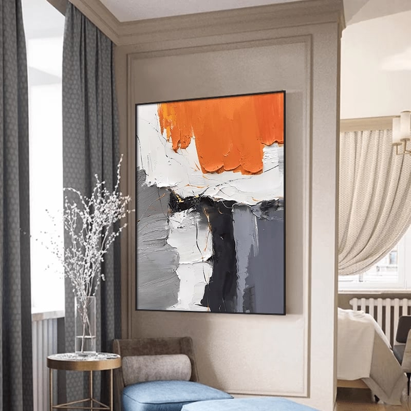 Auric Abstract (Hand-Painted Art)