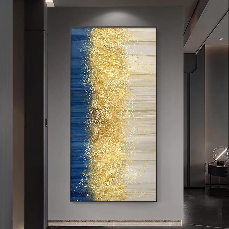 Celestial Cascade (Hand-Painted Art)