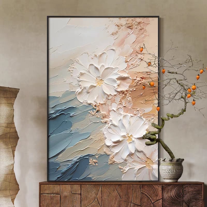 Wildflora Serenade (Hand-Painted Art)