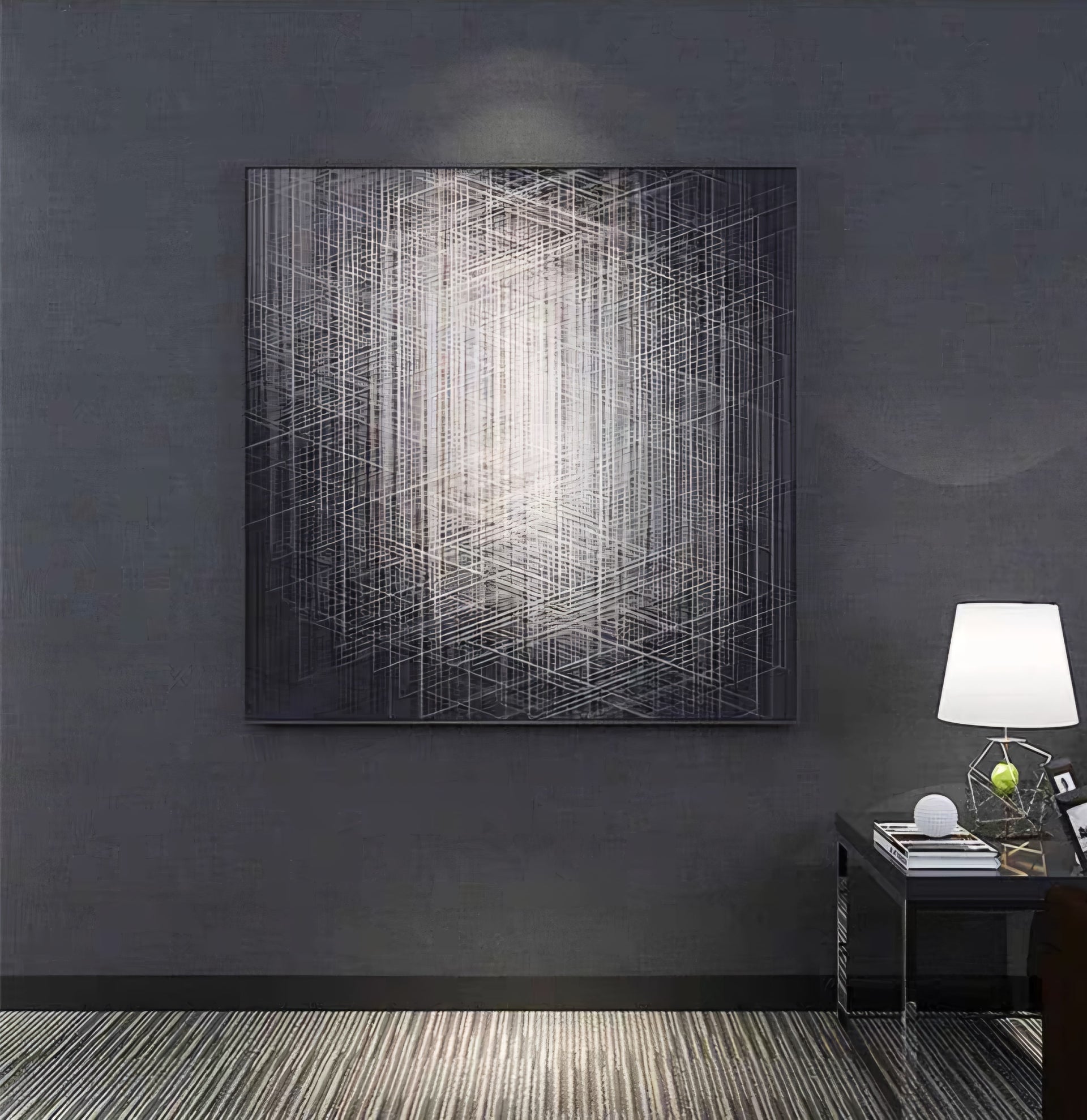 Prism Pathway (Modern Wall Art)