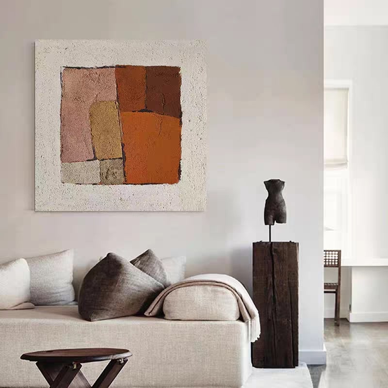 GeoTerra Mosaic Harmony (Textured Wall Art)