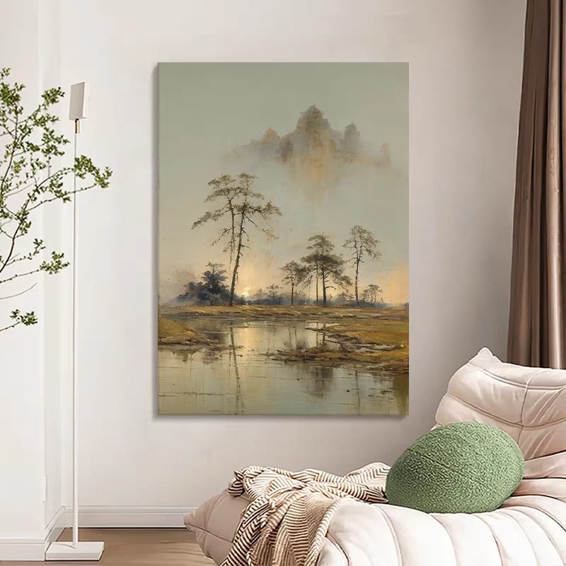 Mistbound Highlands (Printed Wall Art)