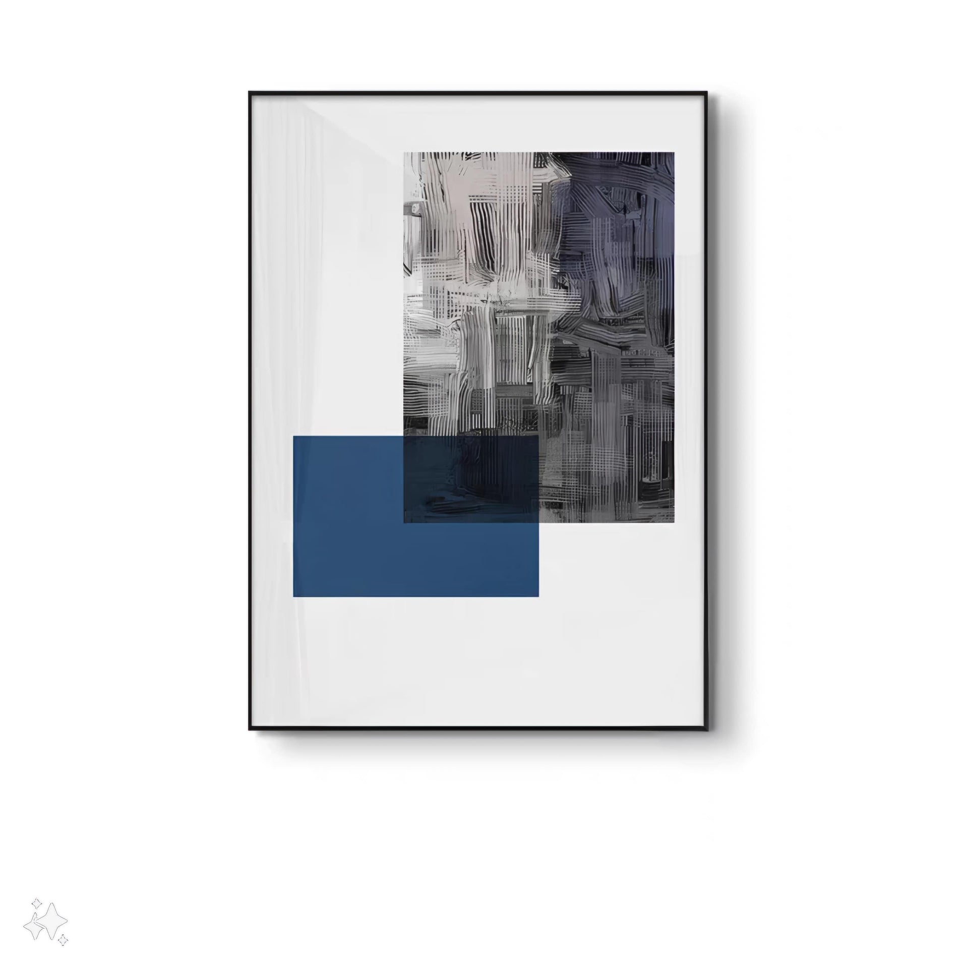 Azure Essence (Modern Wall Art)