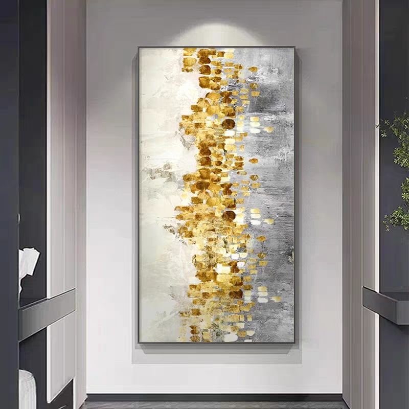 Celestial Cascade (Hand-Painted Art)