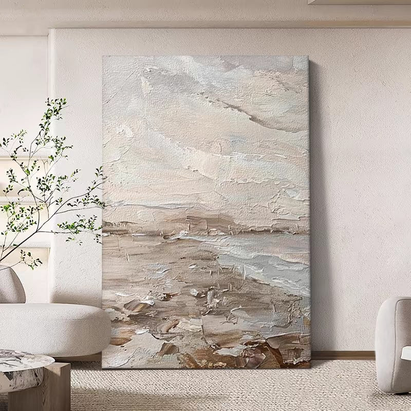 Earthen Expanse (Hand-Painted Art)