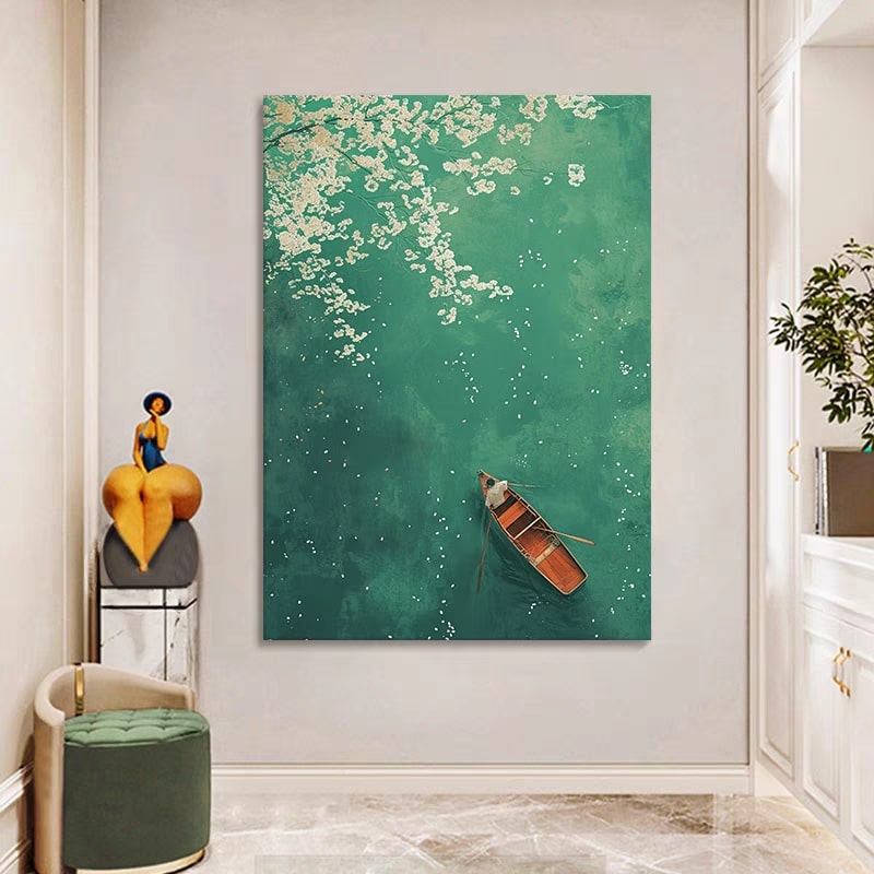 Jade Currents (Printed Wall Art)