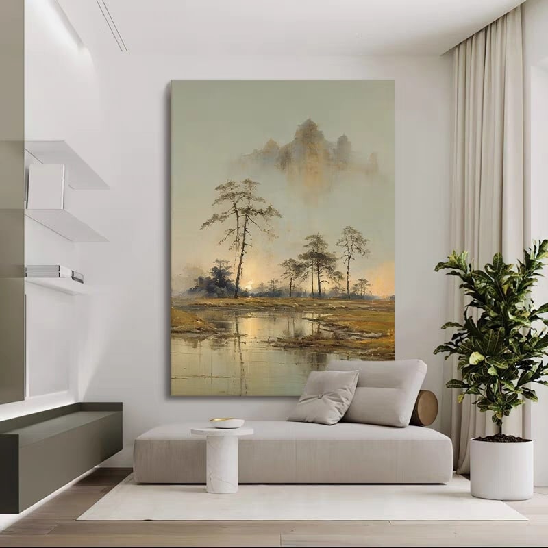 Mistbound Highlands (Printed Wall Art)