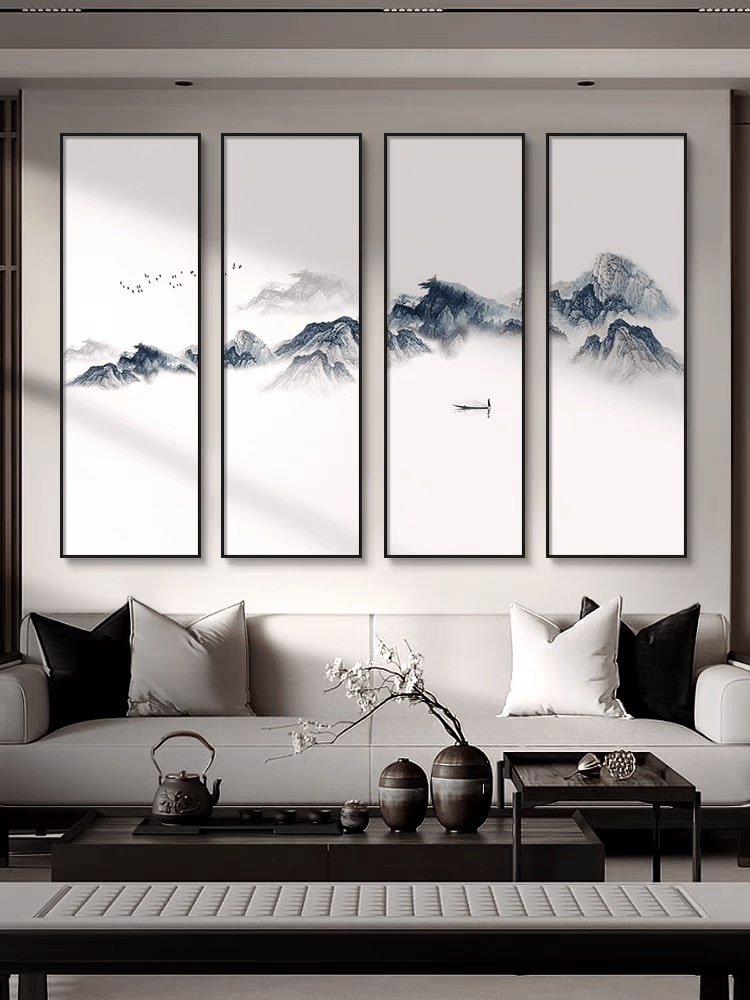 Ethereal Peaks (Canvas Wall Art)