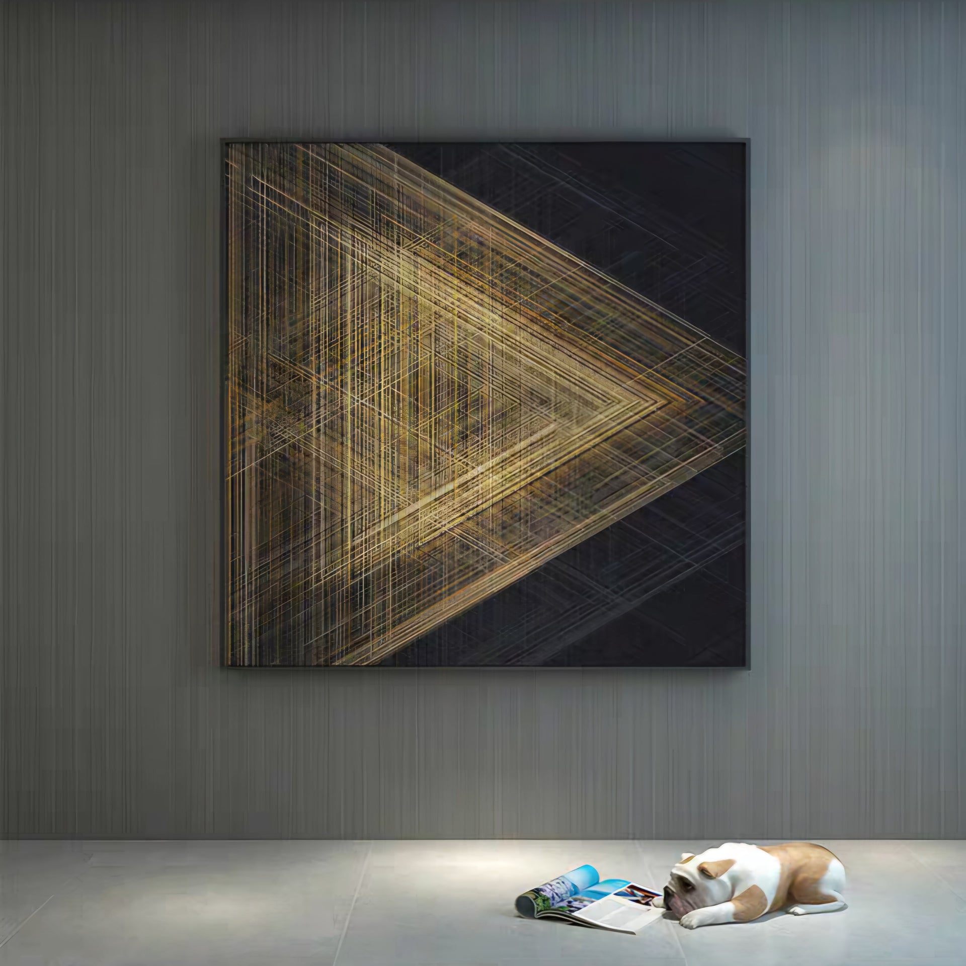 Prism Pathway (Modern Wall Art)