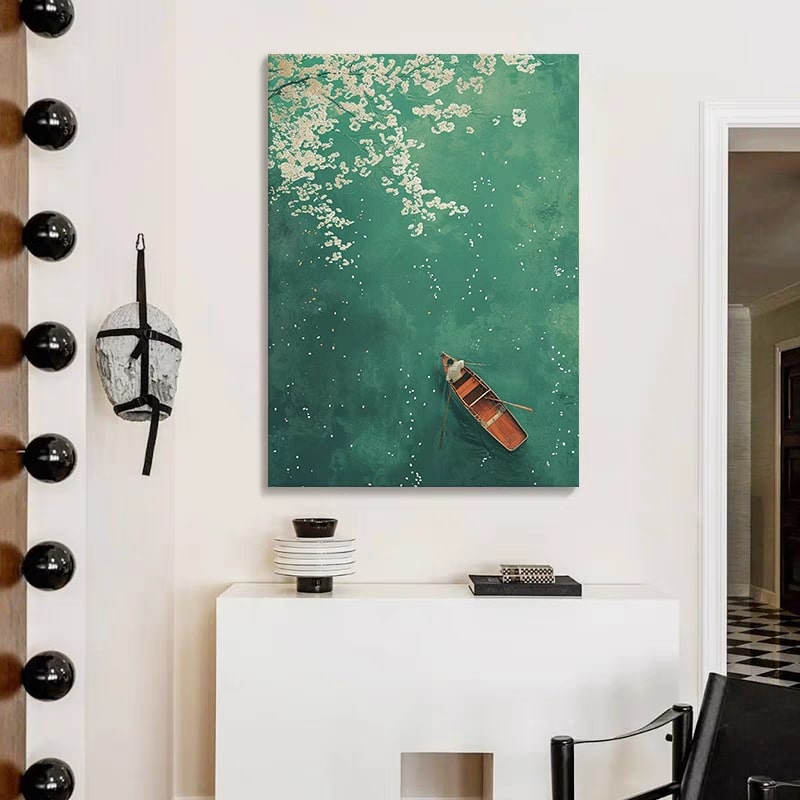 Jade Currents (Printed Wall Art)