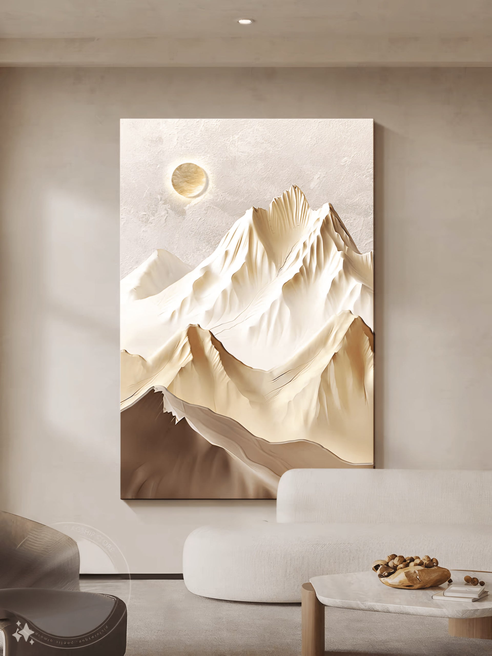 Alpine Reflection (Canvas Wall Art)
