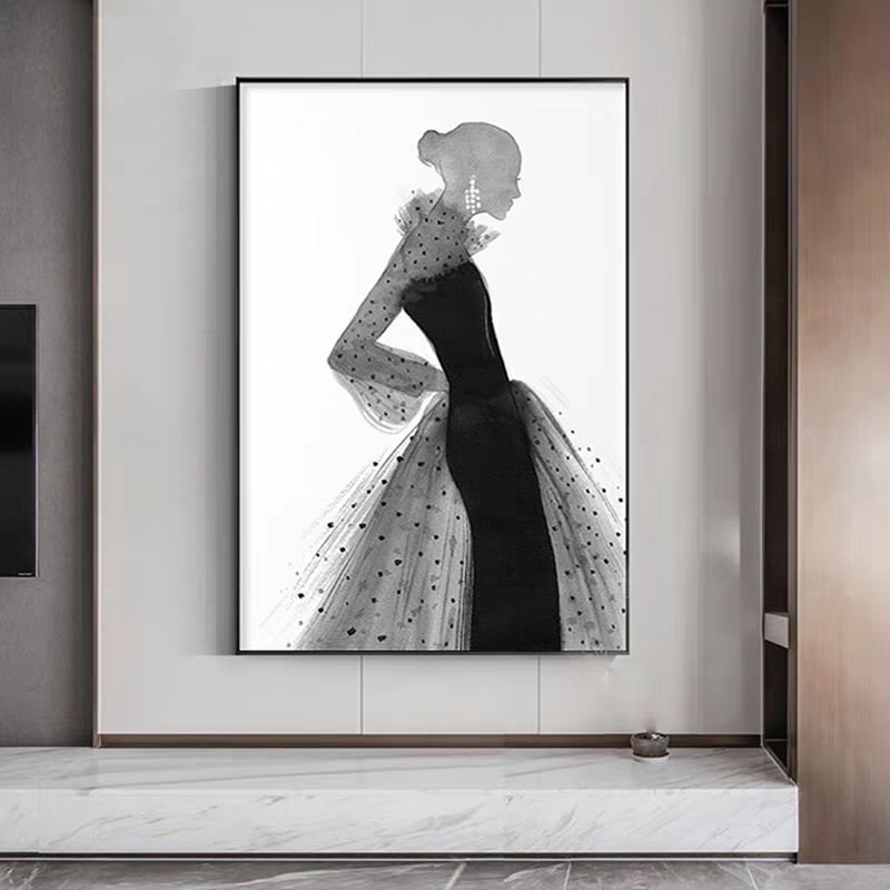 The Perfect Silhouette (Canvas Wall Art)
