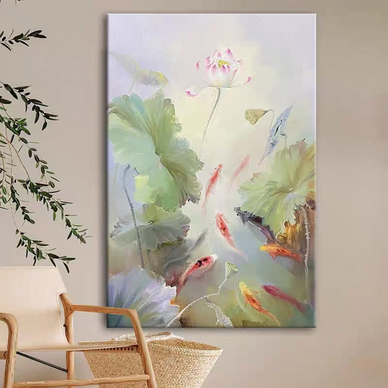 Jaded Veils (Hand-Painted Art)