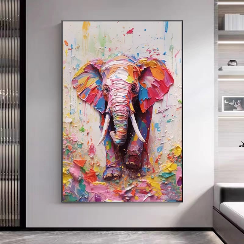 Colourburst Titan (Hand-Painted Art)