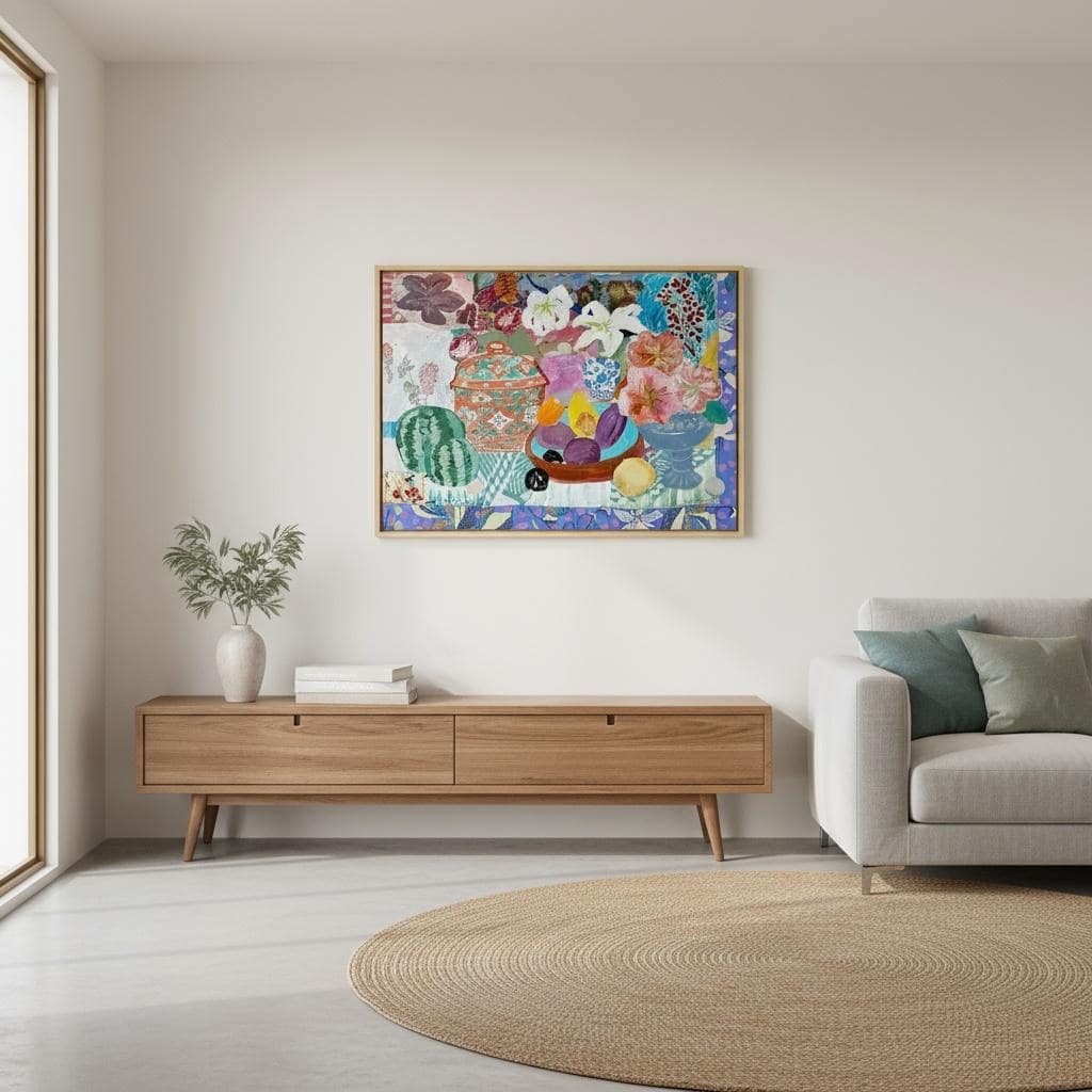 Jovial Abundance (Hand-Painted Art)