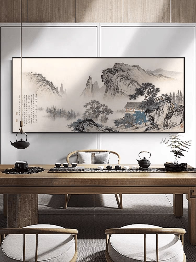 MysticVista Peaks (Oriental Wall Art)