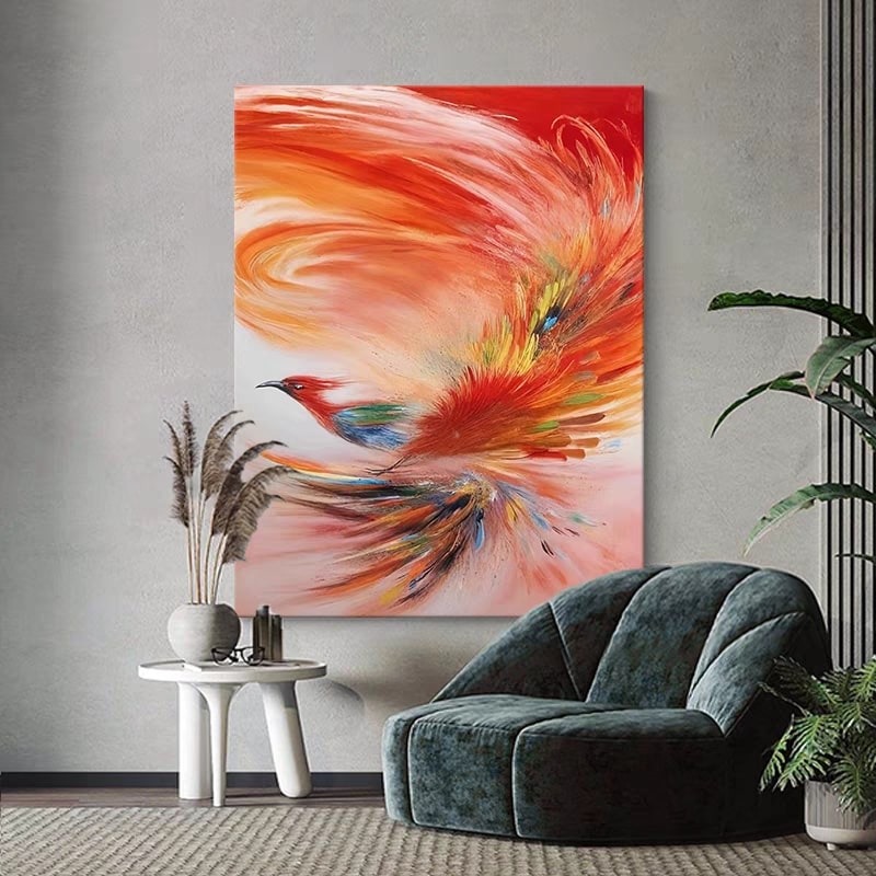 Aurora Plume (Canvas Wall Art)