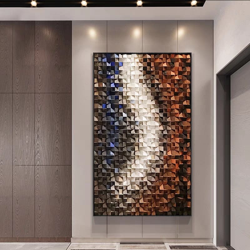 Molten Mirage (3D Wall Art)