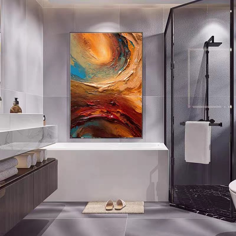 Elemental Harmony (Modern Wall Art)