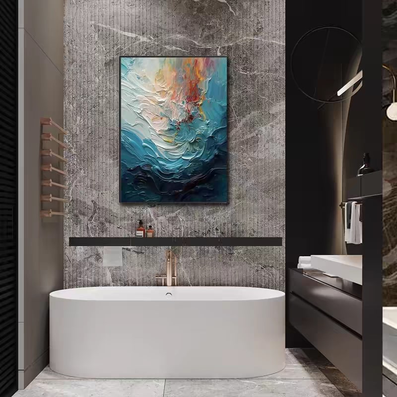 Elemental Harmony (Modern Wall Art)