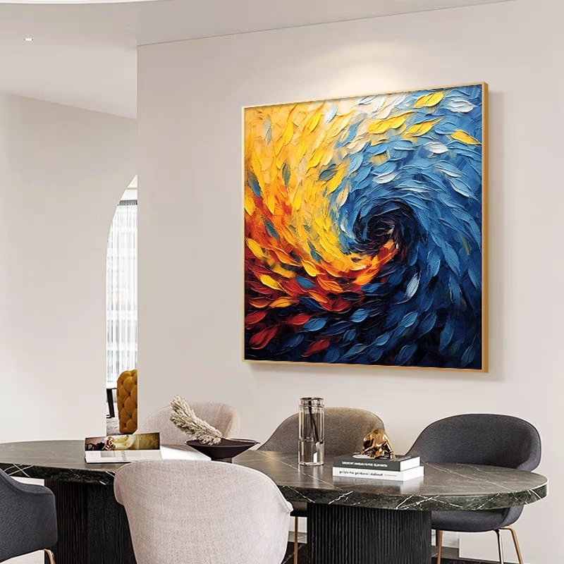 Confluence of Opposites (Canvas Wall Art)