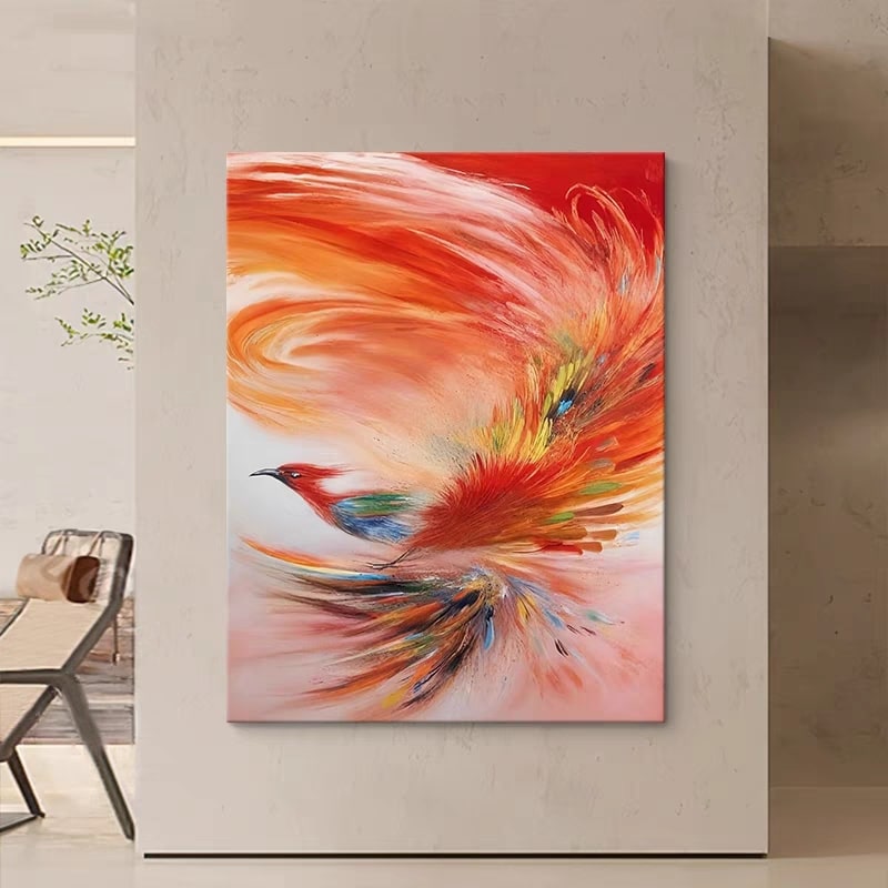 Aurora Plume (Canvas Wall Art)