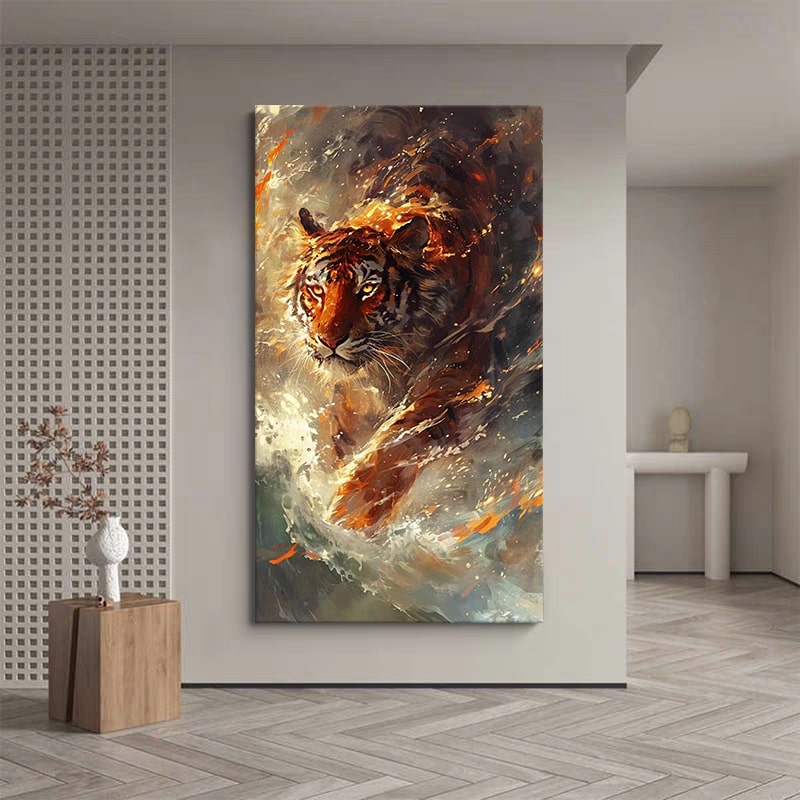 Emberstride Apex (Canvas Wall Art)