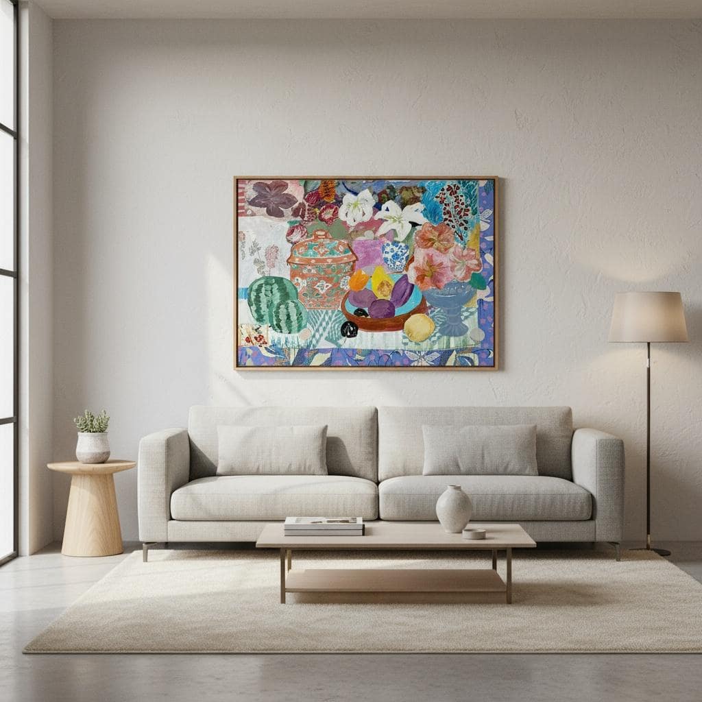 Jovial Abundance (Hand-Painted Art)