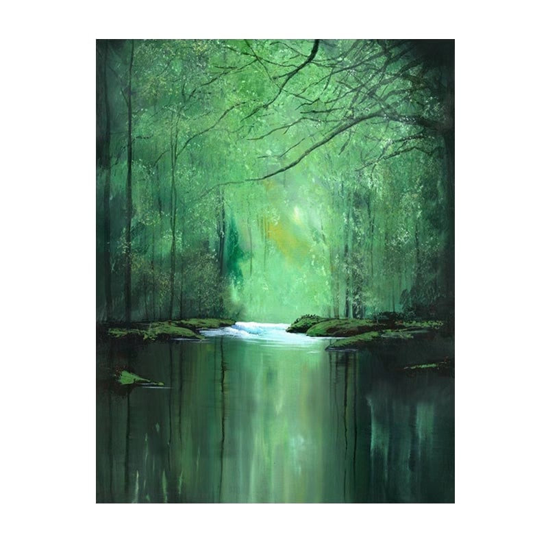 Twilight Eden (Hand-Painted Art)