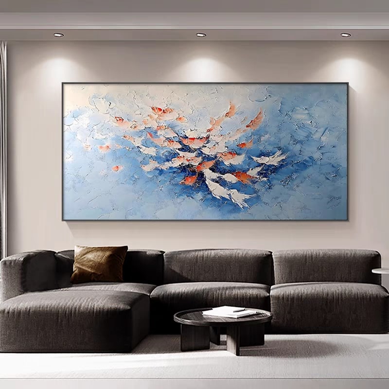 Oceanflare Convergence (Hand-Painted Art)