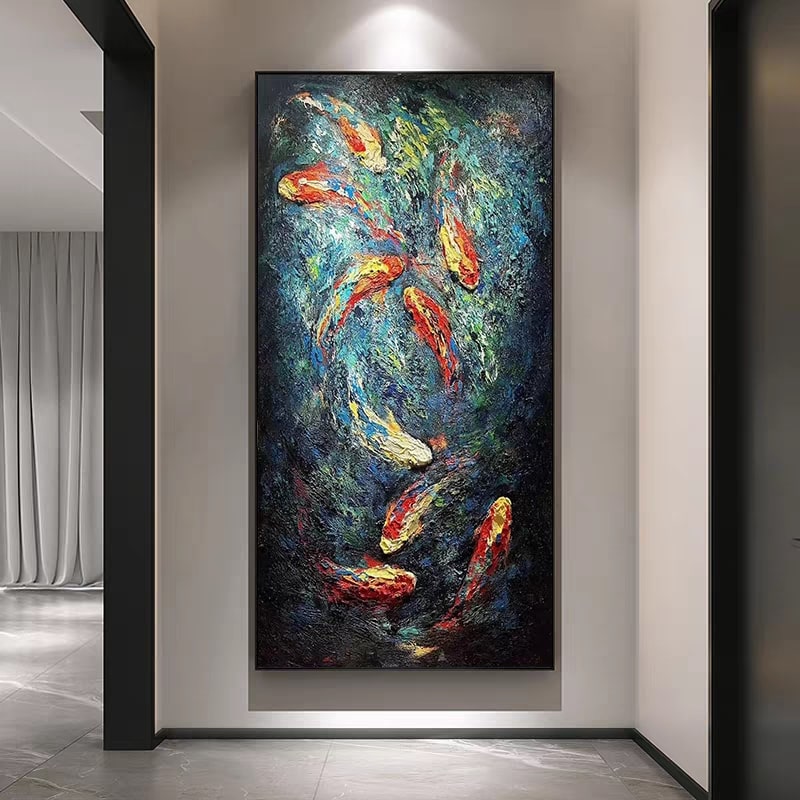 Celestial Rhythm (Hand-Painted Art)