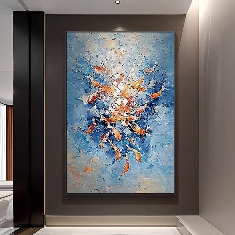 Oceanflare Tides (Hand-Painted Art)