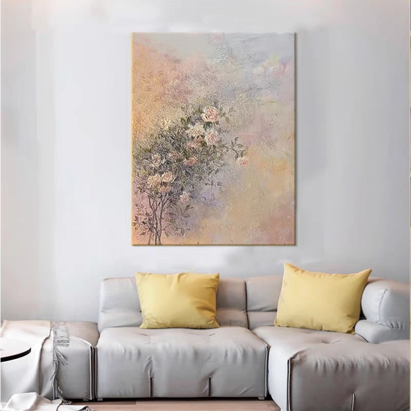 Dusktide Blooms (Hand-Painted Art)