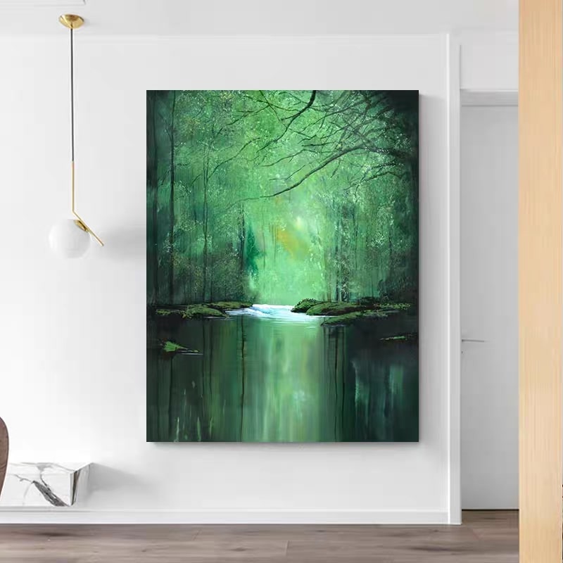 Twilight Eden (Hand-Painted Art)