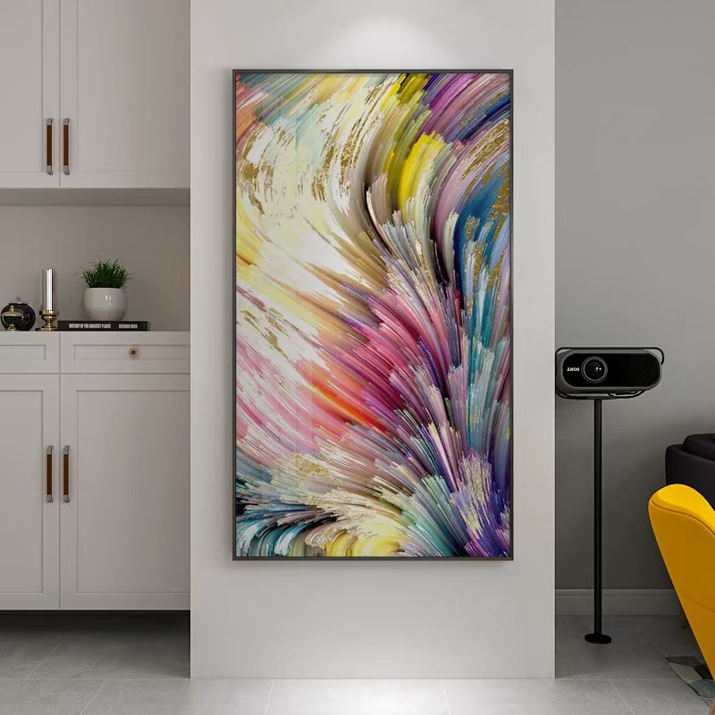 Prismatic Surge (Canvas Wall Art)