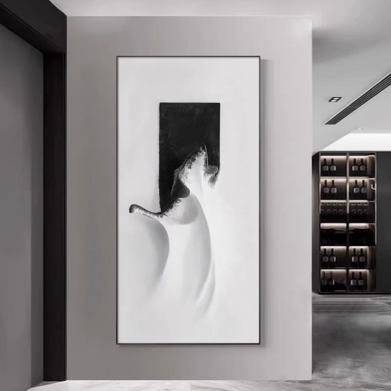 Form in Shadow (Canvas Wall Art)