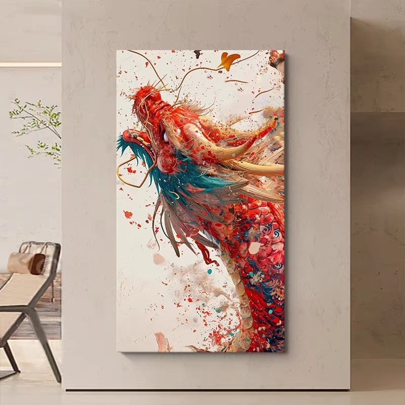 Dracora Ascend (Canvas Wall Art)