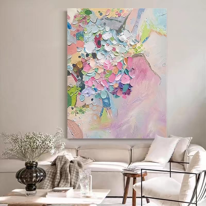 Bloomlight Mirage (Hand-Painted Art)