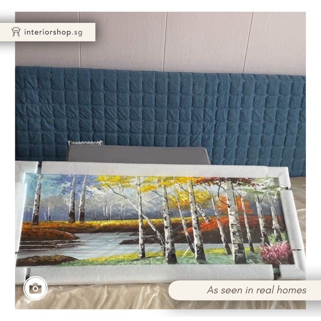 Birchfront Groves (Hand-Painted Art)