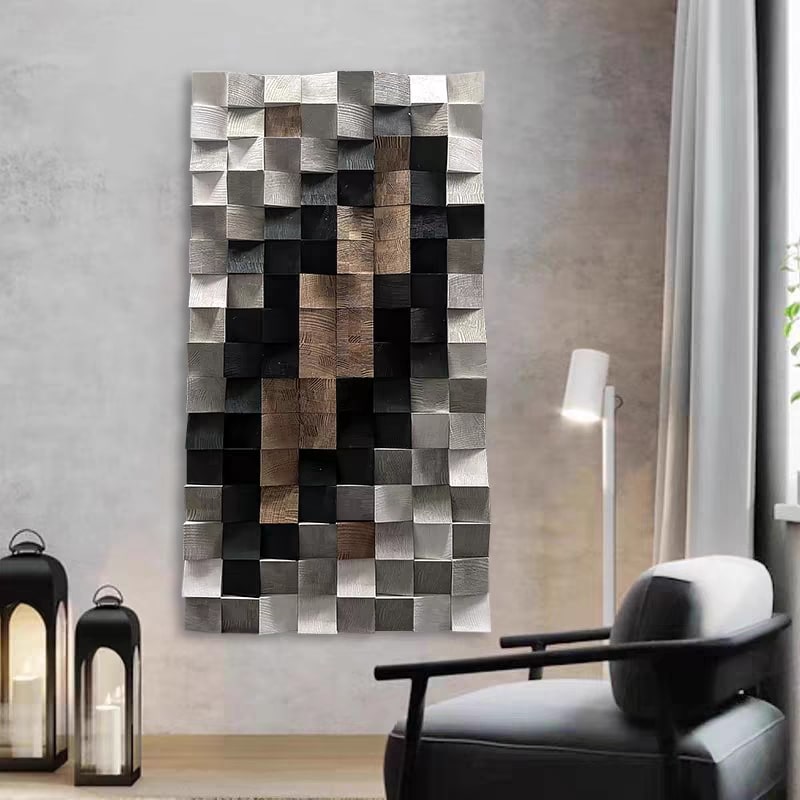 Monolith Mosaic (3D Wall Art)
