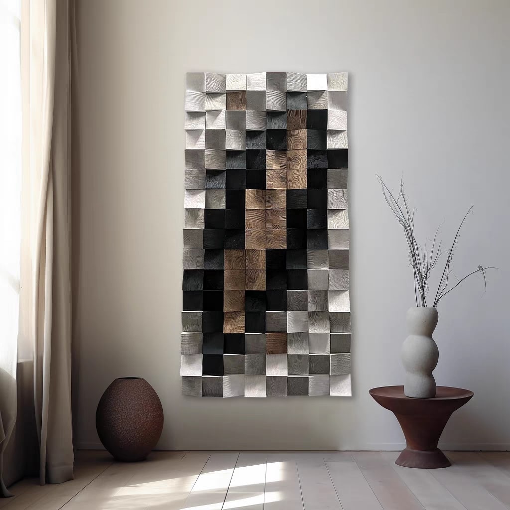 Monolith Mosaic (3D Wall Art)