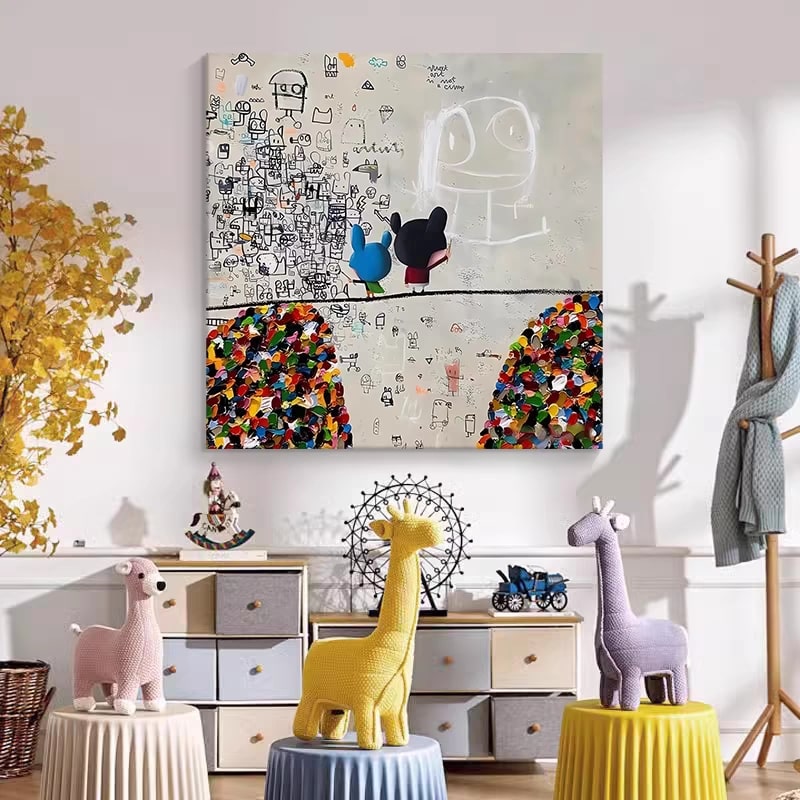 Sketchworld Parade (Hand-Painted Art)