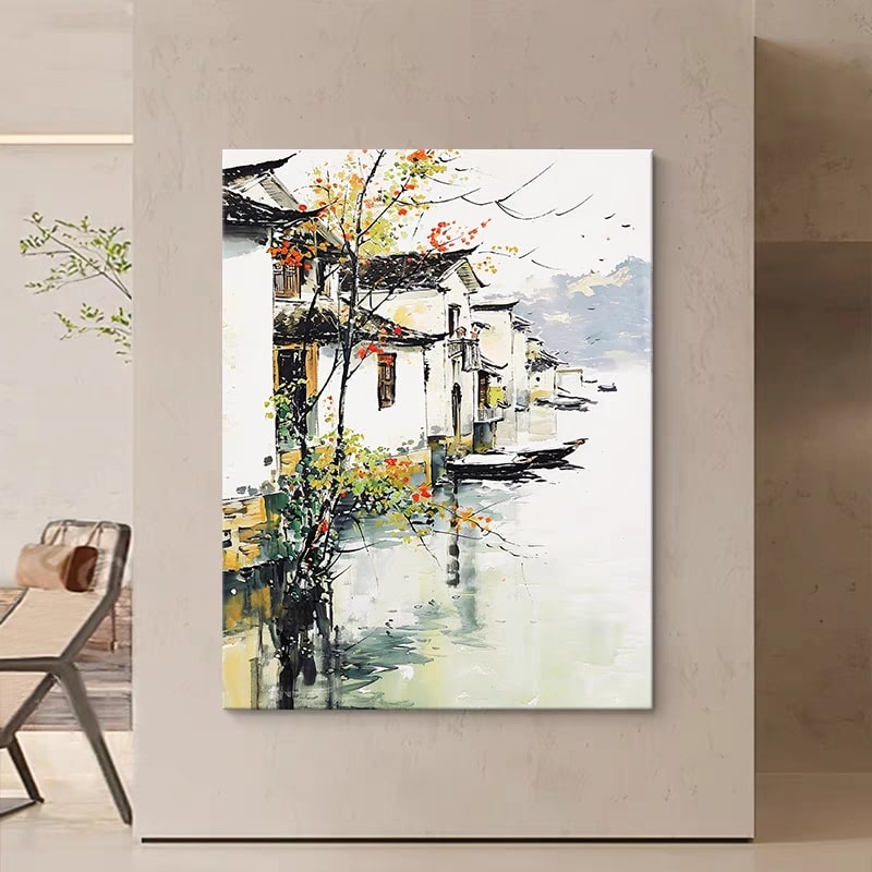 Silent Banks (Canvas Wall Art)