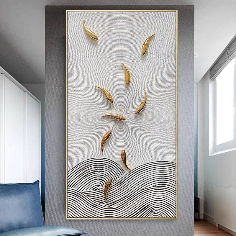 Ether Streams (Hand-Painted & 3D Art)