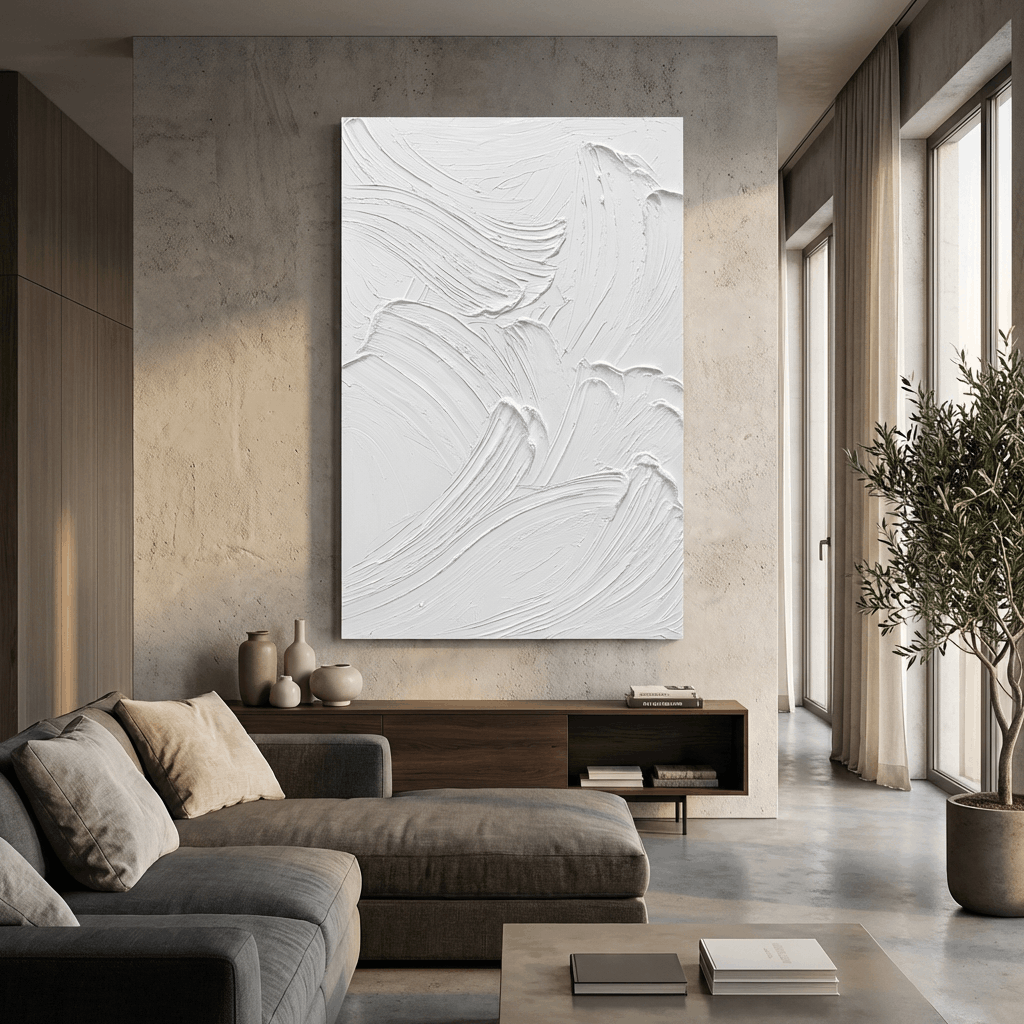 Ethereal Touch (Hand-Painted Art)