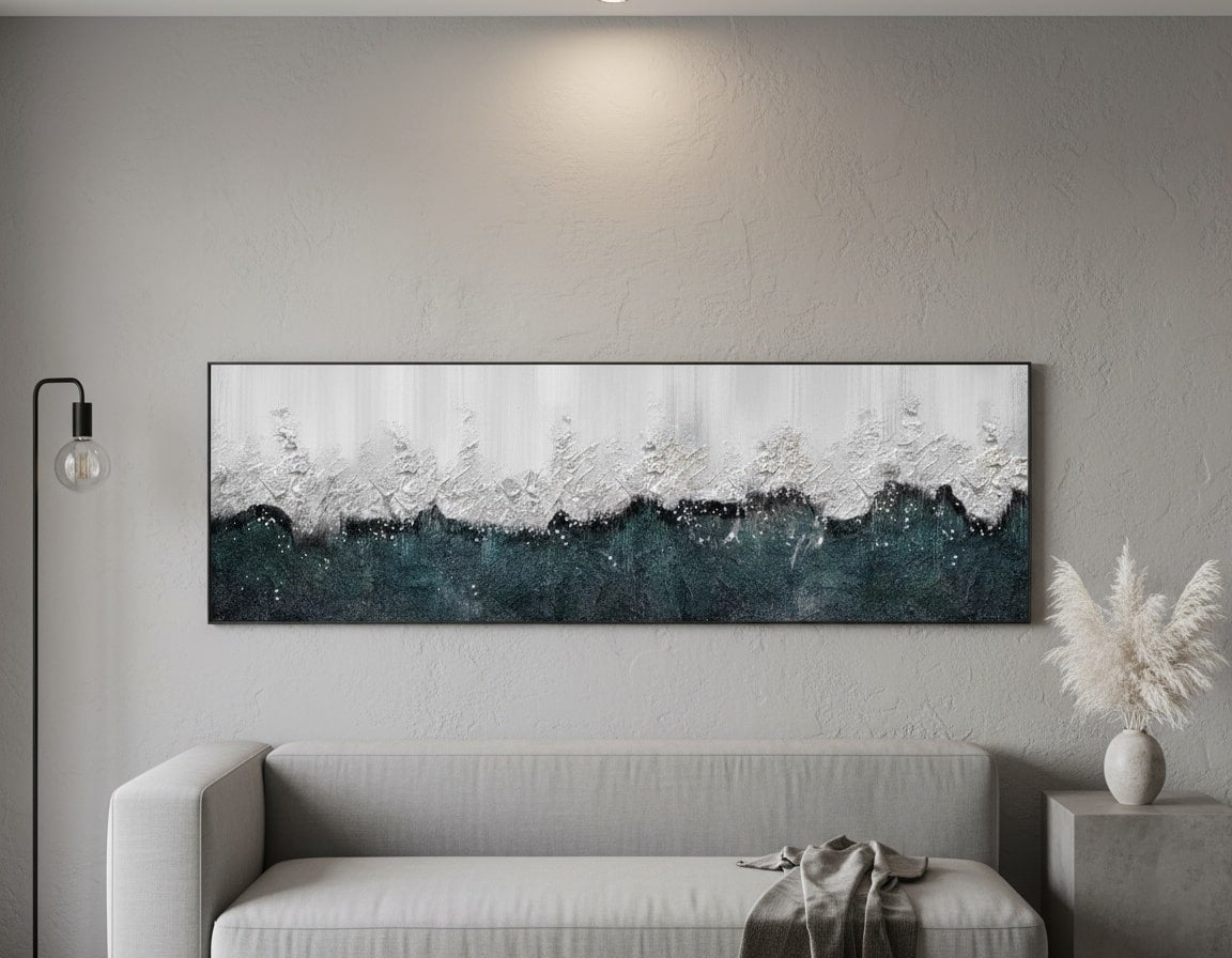 Celestial Veils (Hand-Painted Art)