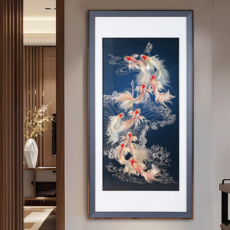 Feathered Grace (Brass Plated Art)