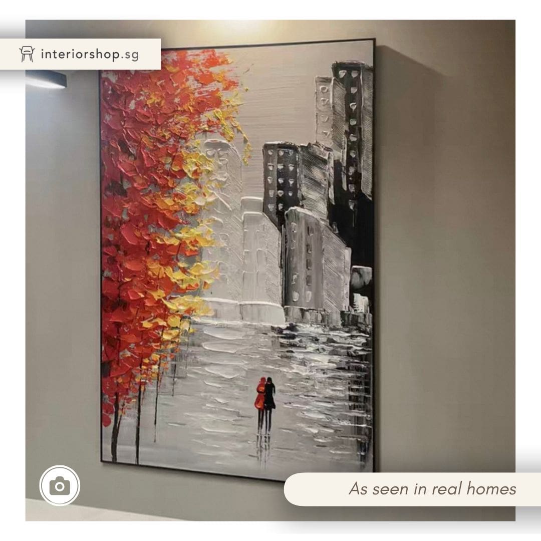 Mistlight Skylines (Hand-Painted Art)