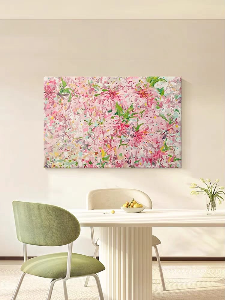 Springtime Radiance (Hand-Painted Art)