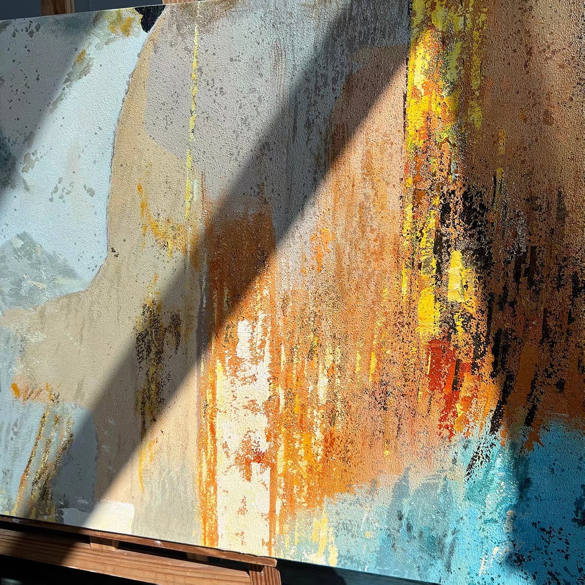 Elysian Tapestry (Hand-Painted Art)